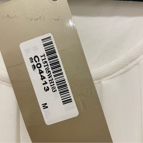 Women’s White Long Sleeve Blouse, Size Medium, New with Tags - Picture 7 of 8